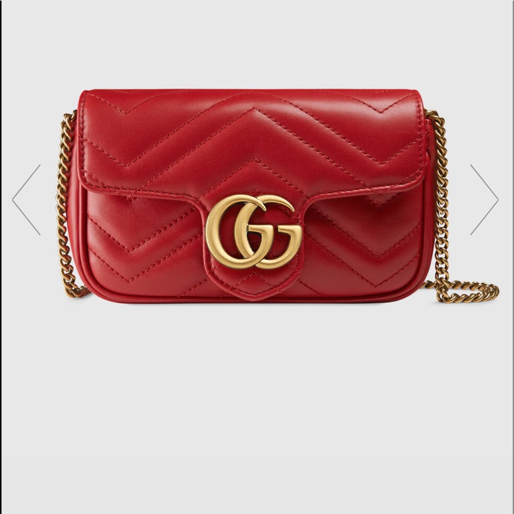 Cute mini Gucci red bag AUTHENTIC